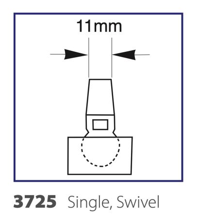 Tecna 3725 Swivel Electrode (Single)