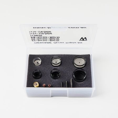 TIGWARE Quartz Gas Lens Triple Kit - #12, #16 & #20