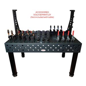 Yahanda D28 3D Welding Table With Standard Support Legs 2000x1000x200mm