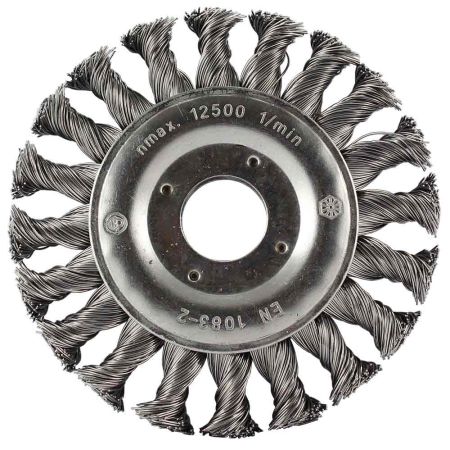 Dronco 115mm Heavy-duty wire brush wheel
