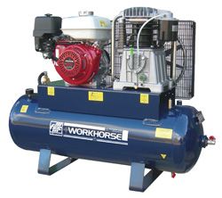 Air Compressor Fiac Workhorse 5HP 50L 15.6CFM Petrol