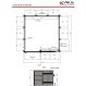 3m x 3m Class 4 Laser Enclosure c/w 1.2m Hinge Door