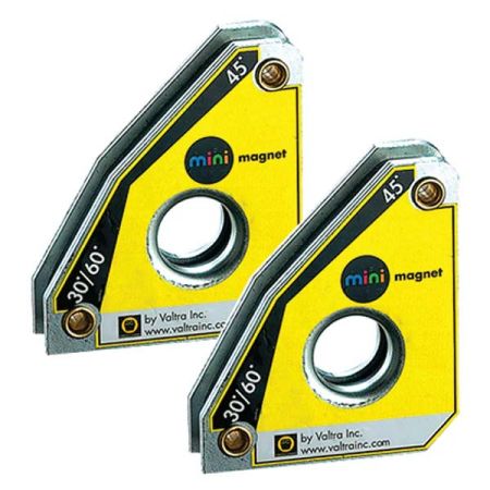 Strong Hand Tools Mini Magnet Squares Twin Pack 30°/60°, 45°, 90°