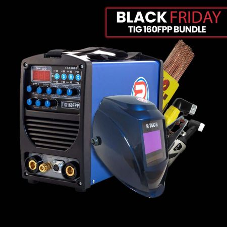 R-Tech DC TIG Welder 160 Amp Bundle