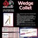 CK 2.4mm Standard Gas Lens Wedge Collet WP17/18/26