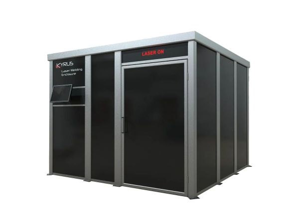 3m x 3m Class 4 Laser Enclosure c/w 1.2m Hinge Door