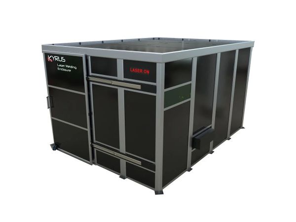 4m x 3m Class 4 Laser Enclosure c/w 1.3m Sliding Door