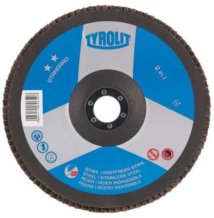Tyrolit ZA40Q-B Tapered Flap Disc - 115mm