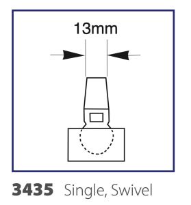 Tecna 3435 Swivel Electrode (Single)
