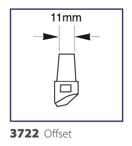Tecna 3722 Offset Electrode (Pair)
