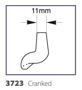 Tecna 3723 Cranked Electrode (Pair)