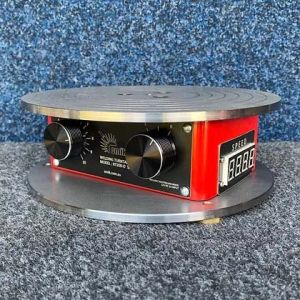 OMIK 15kg Benchtop Welding Rotator Turntable with Speed Display