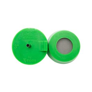 Ticon 3inch Green Pipe Back Purge Plug Set (2 plugs)