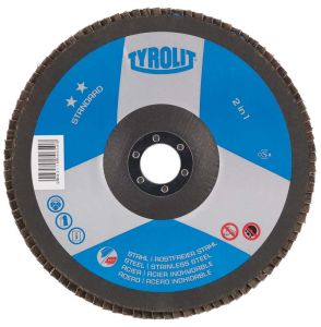 Tyrolit ZA60-B Tapered Flap Disc - 115mm