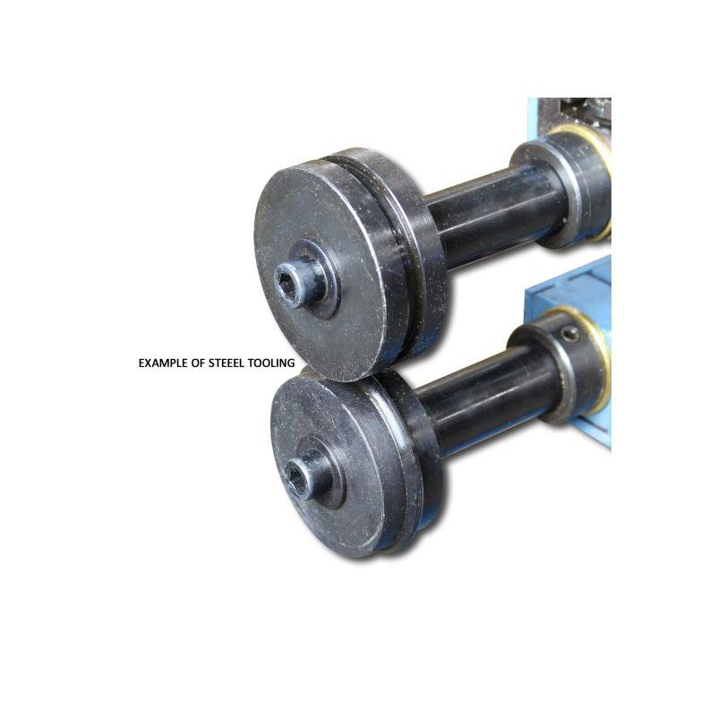 thumbnail image 2 of 3/4 Inch Round Bead Roll Dies Set – 22mm, For Swaging Machine, Manual/Semi-Auto, UPC 6974482750248 2 of 5