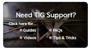 View our TIG welding guide, tips 'n tricks and more..