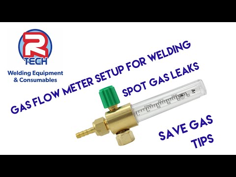 How to setup a gas flow meter & save on gas.