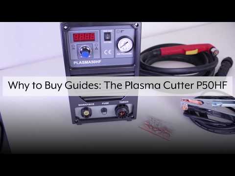 R-Tech P50HF Plasma Cutter Video