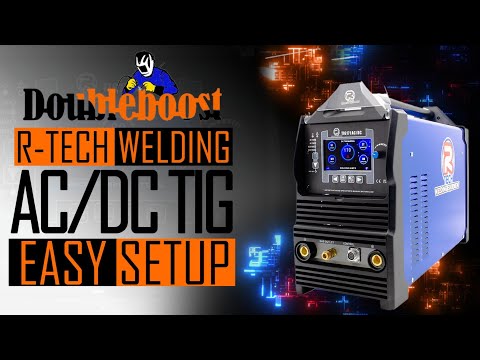 Review by Doubleboost - EASY SETUP - R-Tech AC/DC Digital TFT TIG Welder
