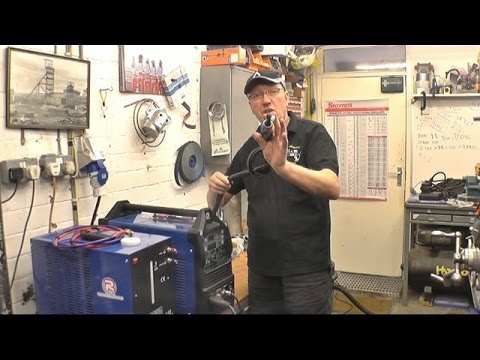 Water cooler & Tig torch setup video