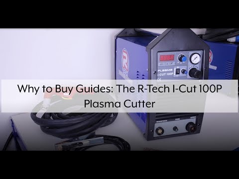 R-Tech I-Cut100 Plasma Cutter Video