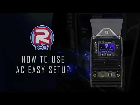 Advanced AC/DC TIG - How To Use AC Easy Setup.