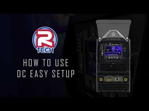 Advanced AC/DC TIG - How To Use DC Easy Setup