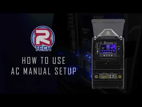 Advanced AC/DC TIG - How To Use AC Manual Mode