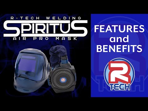 The R-Tech Spiritus Air-Pro : Air-Fed Welding Mask System