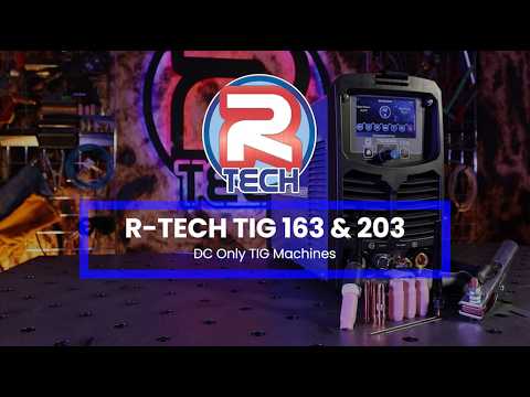 R-Tech TIG163 /203 DC TFT TIG Welder