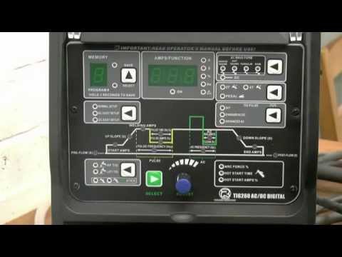 R-Tech Digital Tig Welder AC-DC 260 AMP 240V Review Part 2