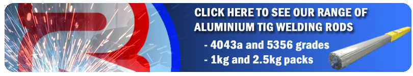 TIG welder aluminium filler rods