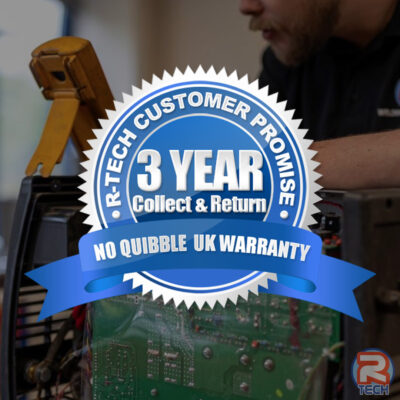 3 Year No Quibble Warranty