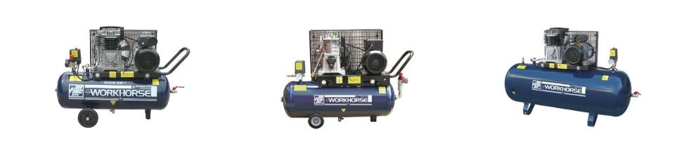 selection of air compressors 