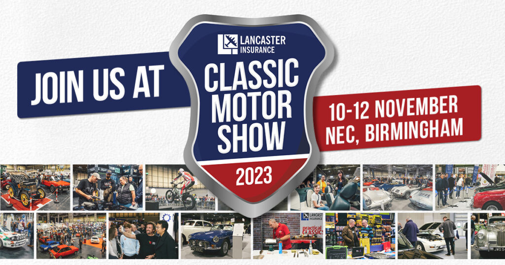 Join us at the Classic Motor Show