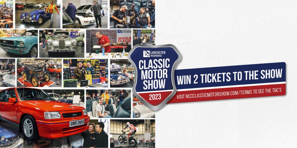 Classic Motor Show - win 2 tickets to the show